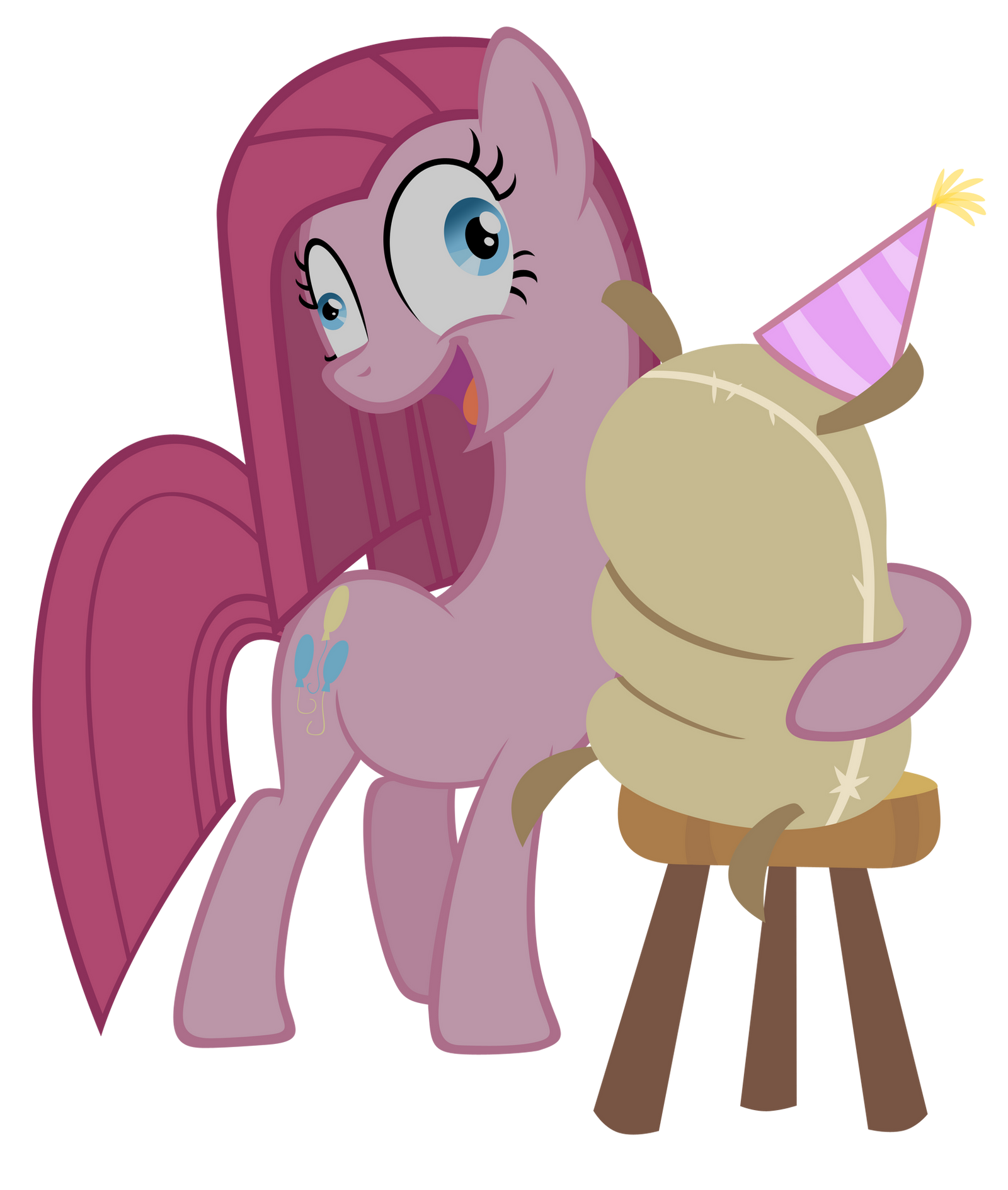 pinkamena_likes_madame_le_flour_by_are_y