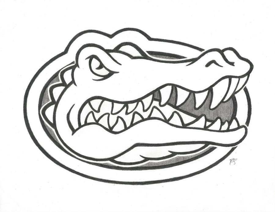 Florida Gators Logo Coloring Pages Coloring Pages