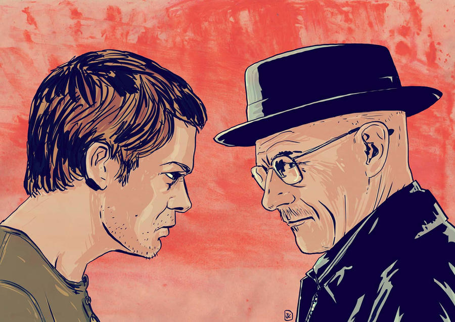 icons__dexter_morgan_and_walter_white_by