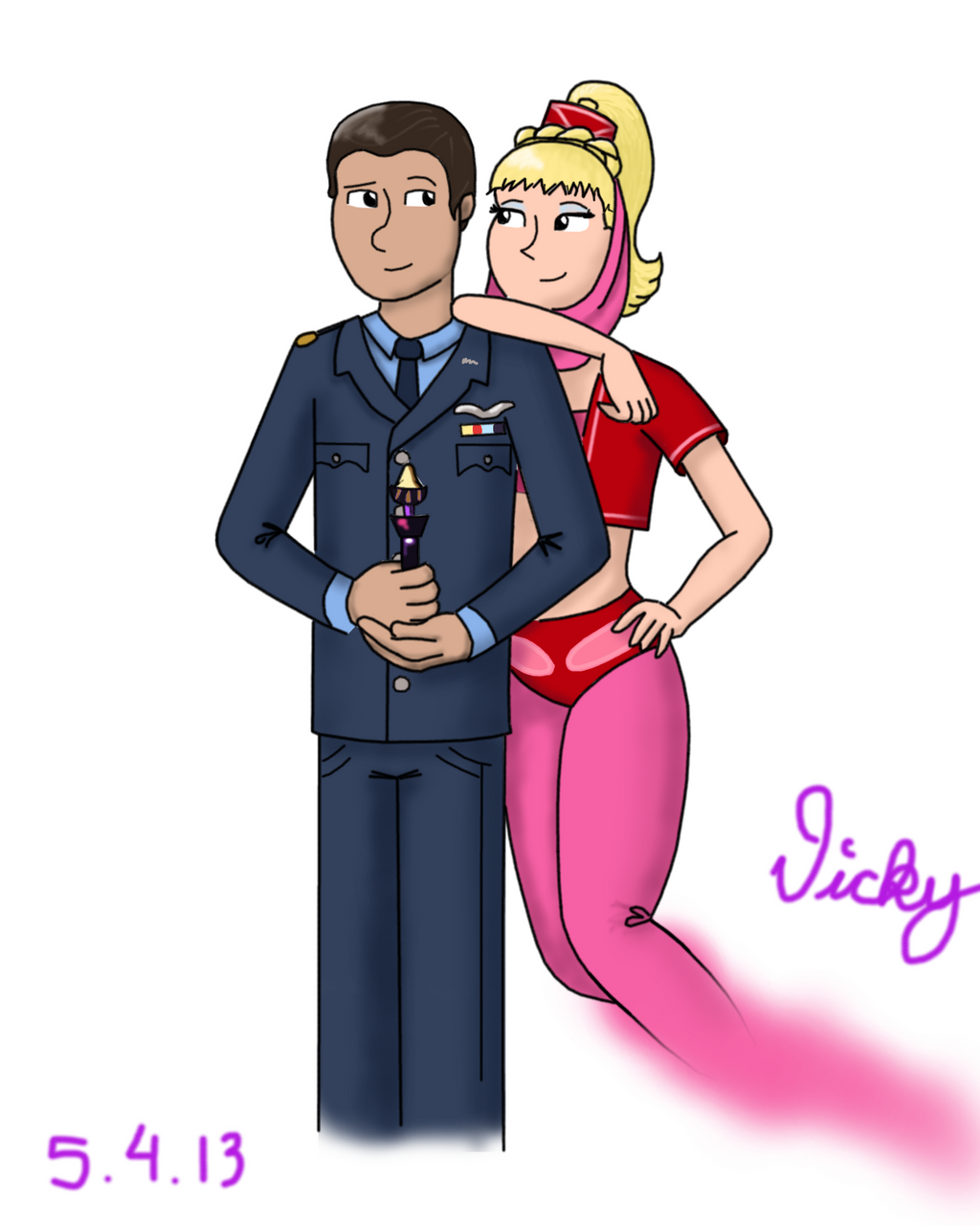 i dream of jeannie coloring pages - photo #31