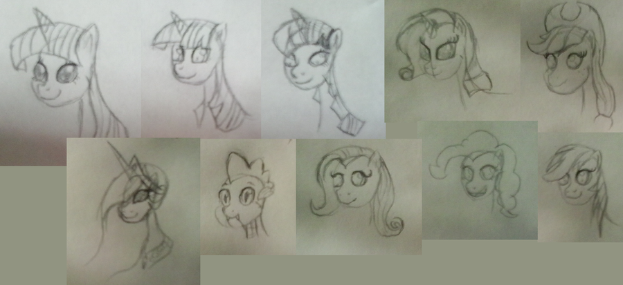 mlp_sketches_by_milekhippy-d689p3k.png