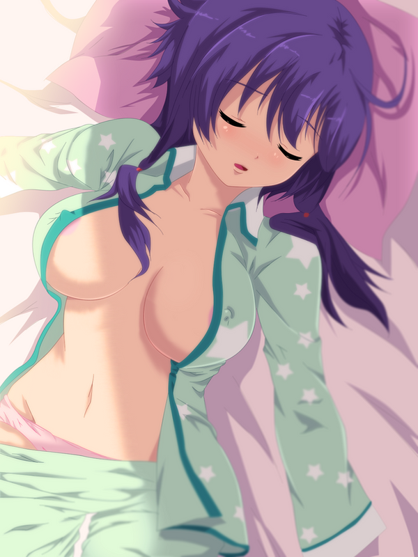 asumi_ecchi_laying_on_bed_by_swordsofedo-d7aalw1