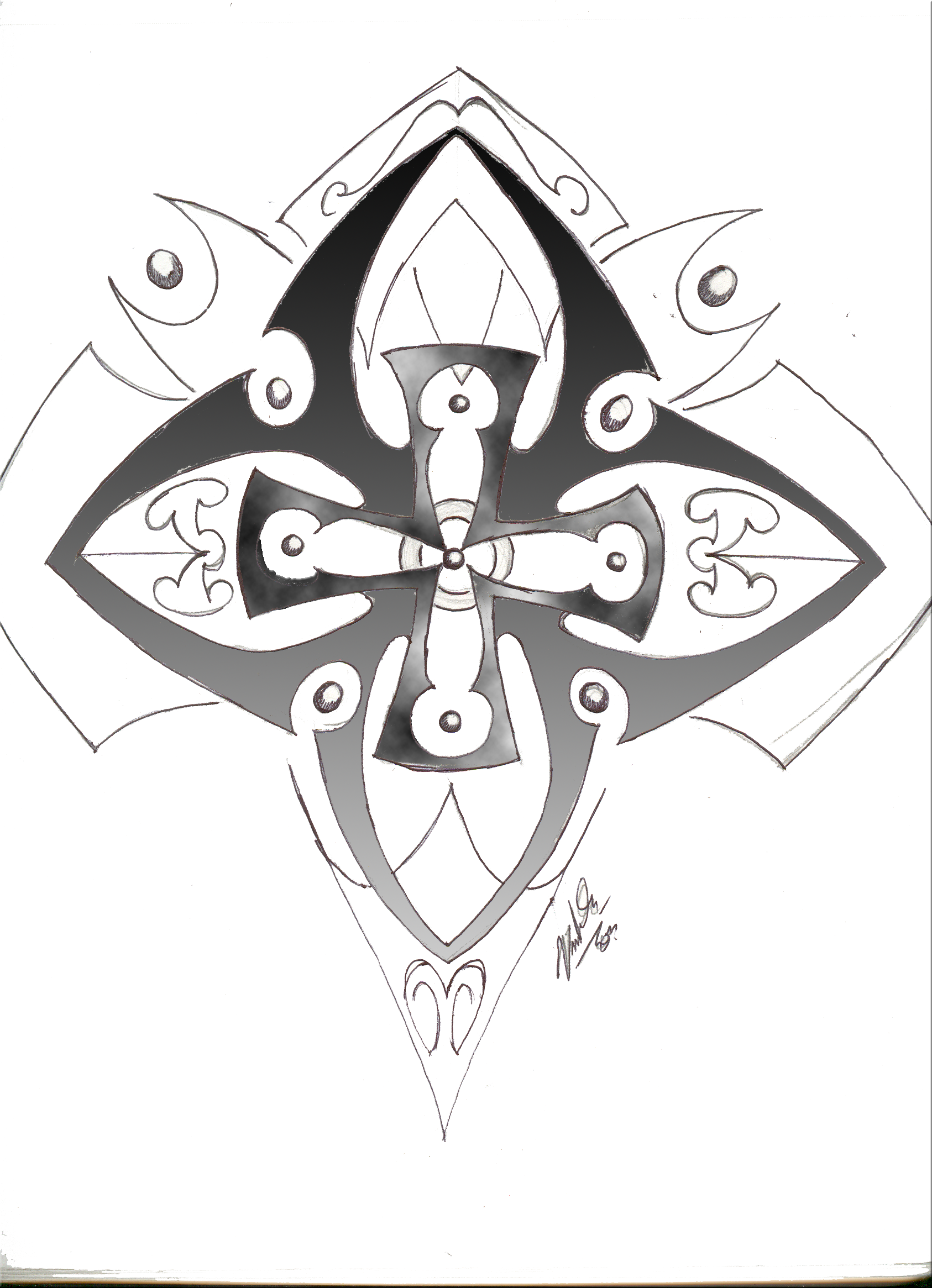 tribal designIronCross by