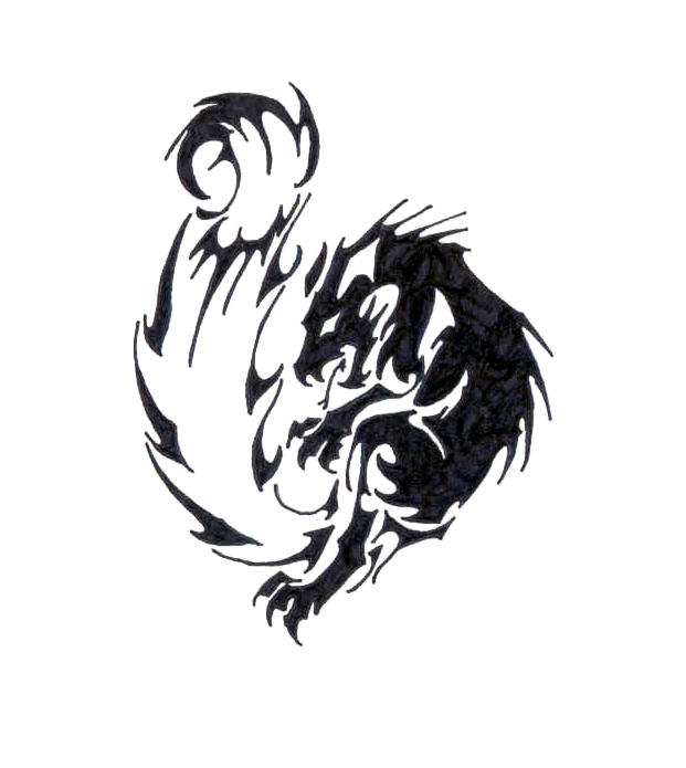 Fire wolf tribal tatoo by naruto5289 on deviantART