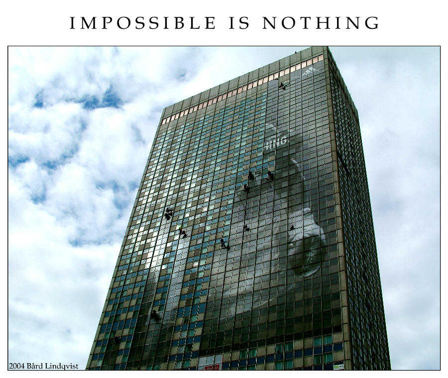 impossible is nothing wallpaper. Impossible is nothing by