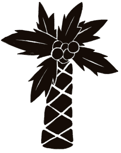 tree tattoos. Tribal Palm Tree