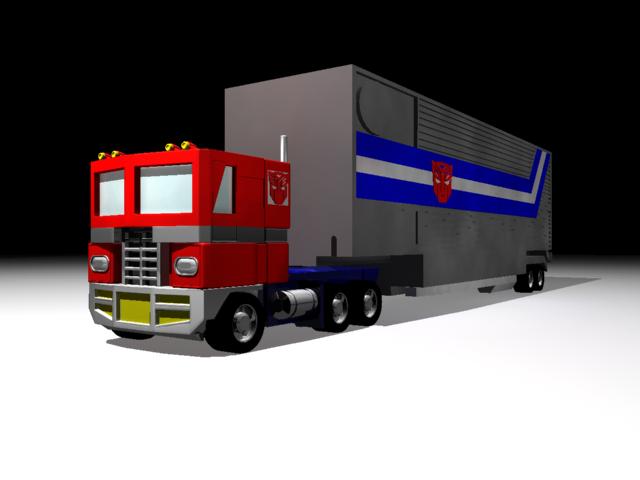 Optimus Prime Truck Mode by thequestionmark on DeviantArt