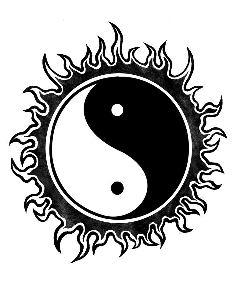 yin yang sun by wicho6000 on DeviantArt