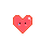 Pixel heart.