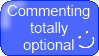 Comments Optional Button by jocund-slumber