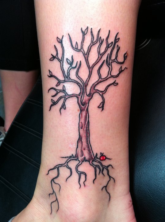 Apple Tree Tattoo by tattooalex on DeviantArt
