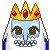F2U: Winking Ice King Icon by Bunnymee