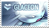 Animated Glaceon Stamp by SilverDolphin324