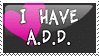 A.D.D. DumbFuck Stamp by invader-zim-14
