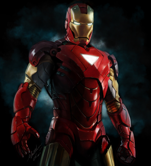 Iron Man 2 art by Bya-Bya