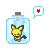 pichu_bottle_animated_by_yuikoheartless-