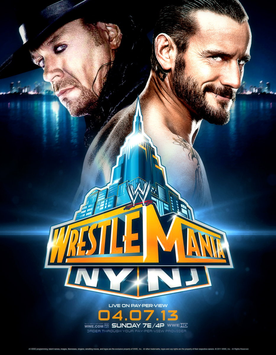WWE WrestleMania 29 Poster by metalteo96 on DeviantArt