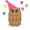 Chewing Hamster : Happy B-Day! by Stasushka