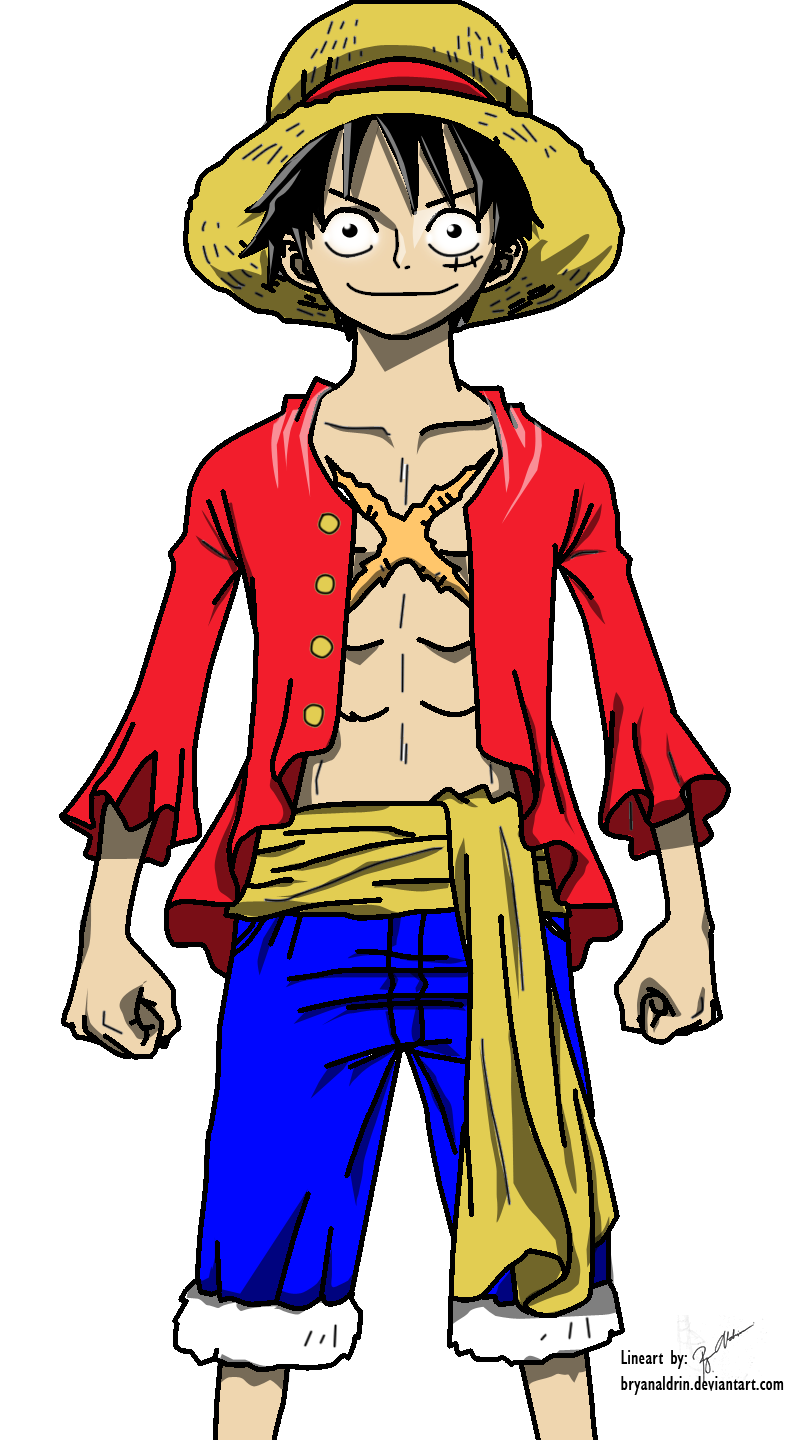 Luffy Post Time skip Colored by bryanaldrin on DeviantArt