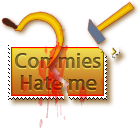 Stamp  -  Commies Hate Me by fmr0