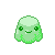 Green Apple Pudding Pixel Icon