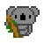 Koala Bear Emoji/Icon