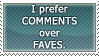 Comments Over Faves by DP-Stamps