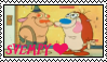 Ren and Stimpy-Sven X Stimpy Stamp by Skunky-Tastic