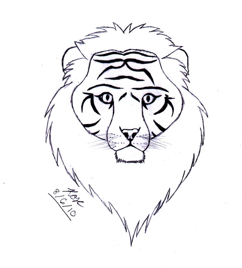 liger coloring pages - photo #8