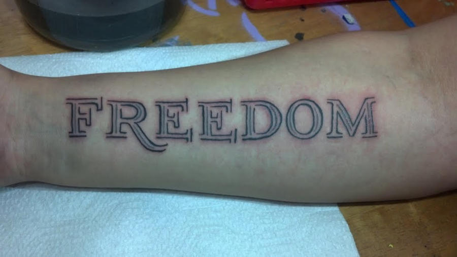 Freedom Tattoo by AshleyR237 on DeviantArt